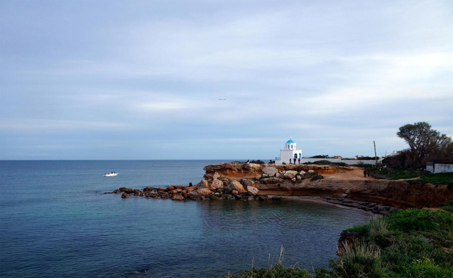 The Mirador Boutique Villa With Scenic Sea View Porto Rafti Bagian luar foto
