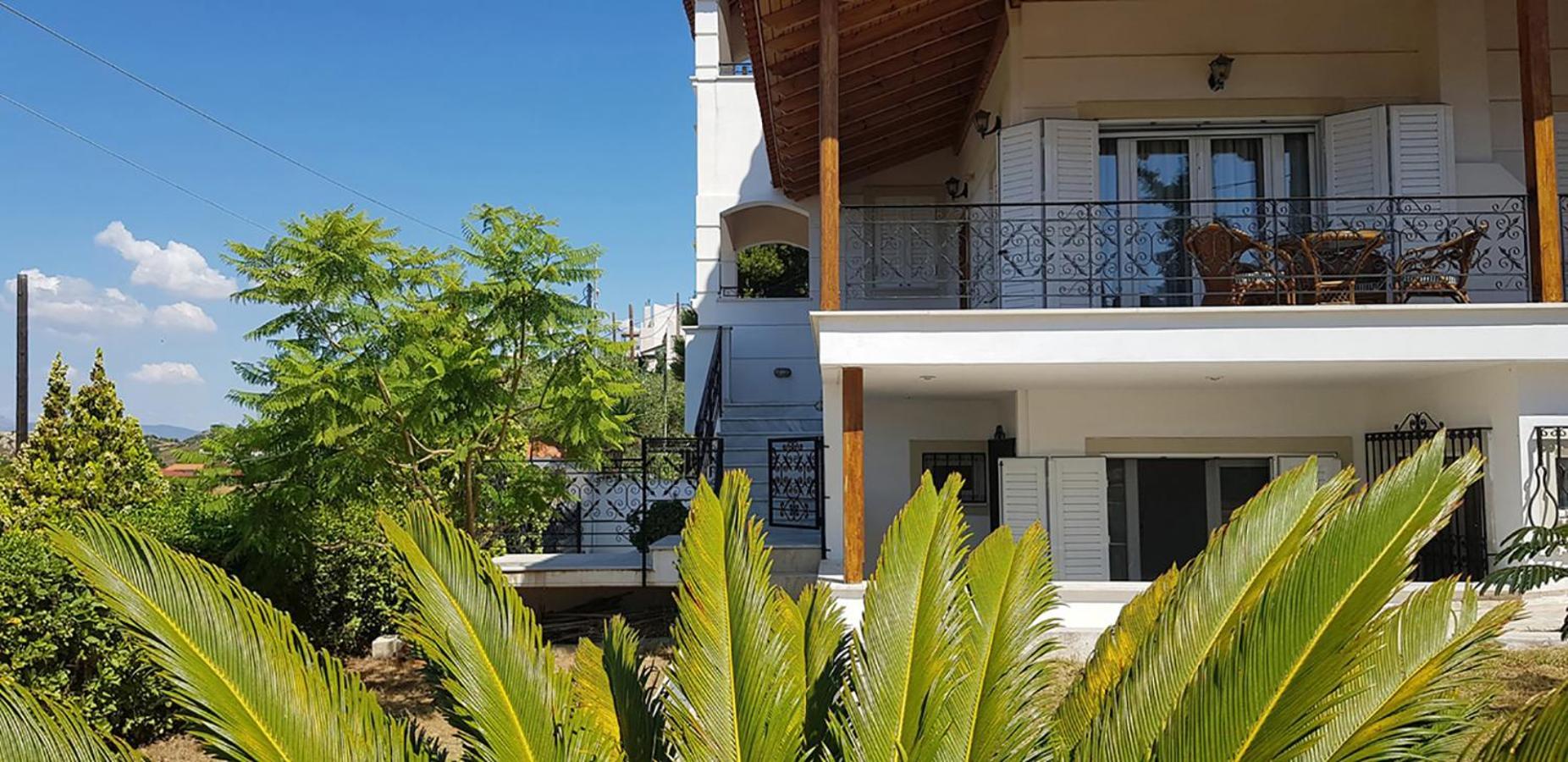 The Mirador Boutique Villa With Scenic Sea View Porto Rafti Bagian luar foto