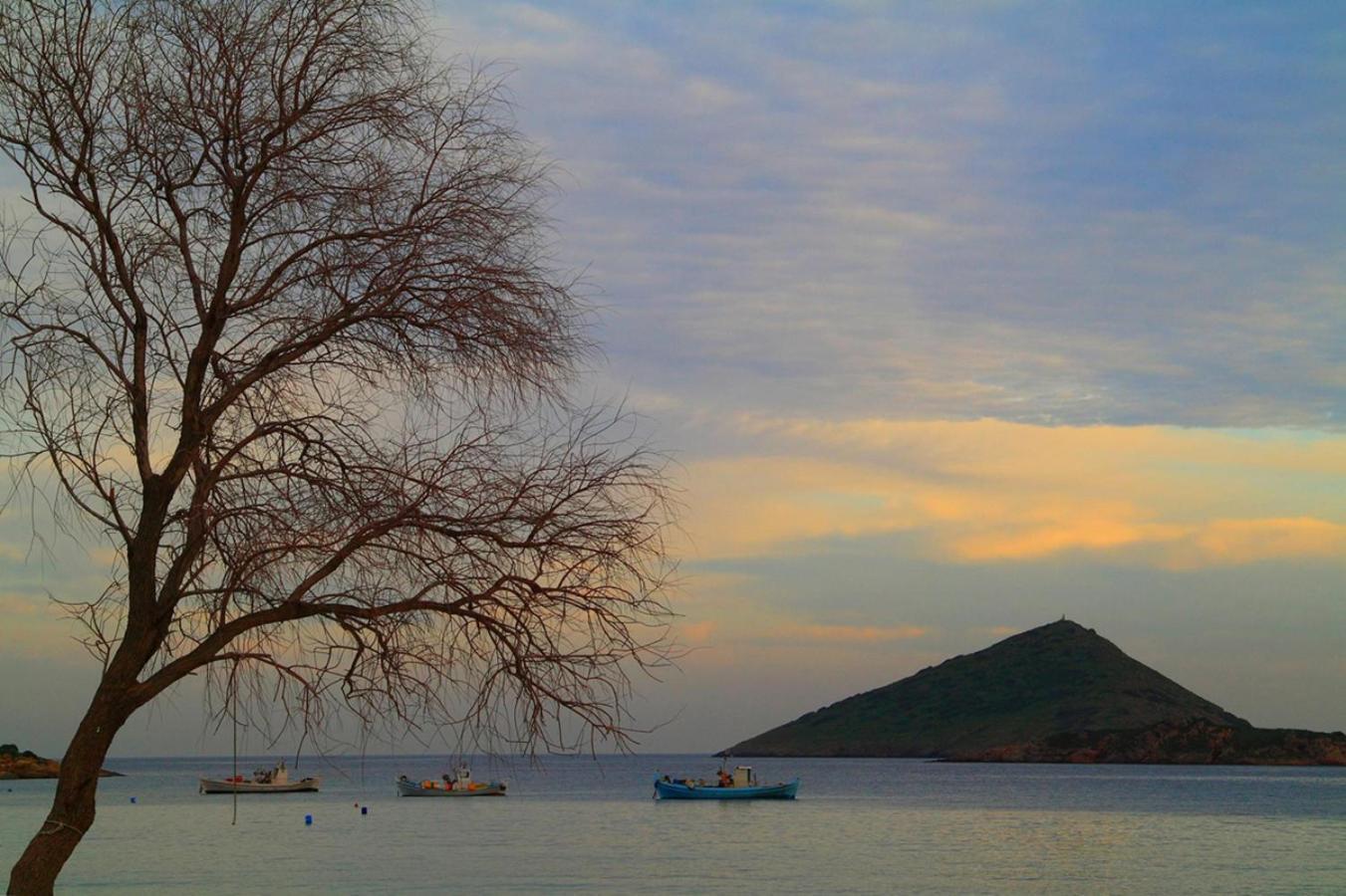 The Mirador Boutique Villa With Scenic Sea View Porto Rafti Bagian luar foto