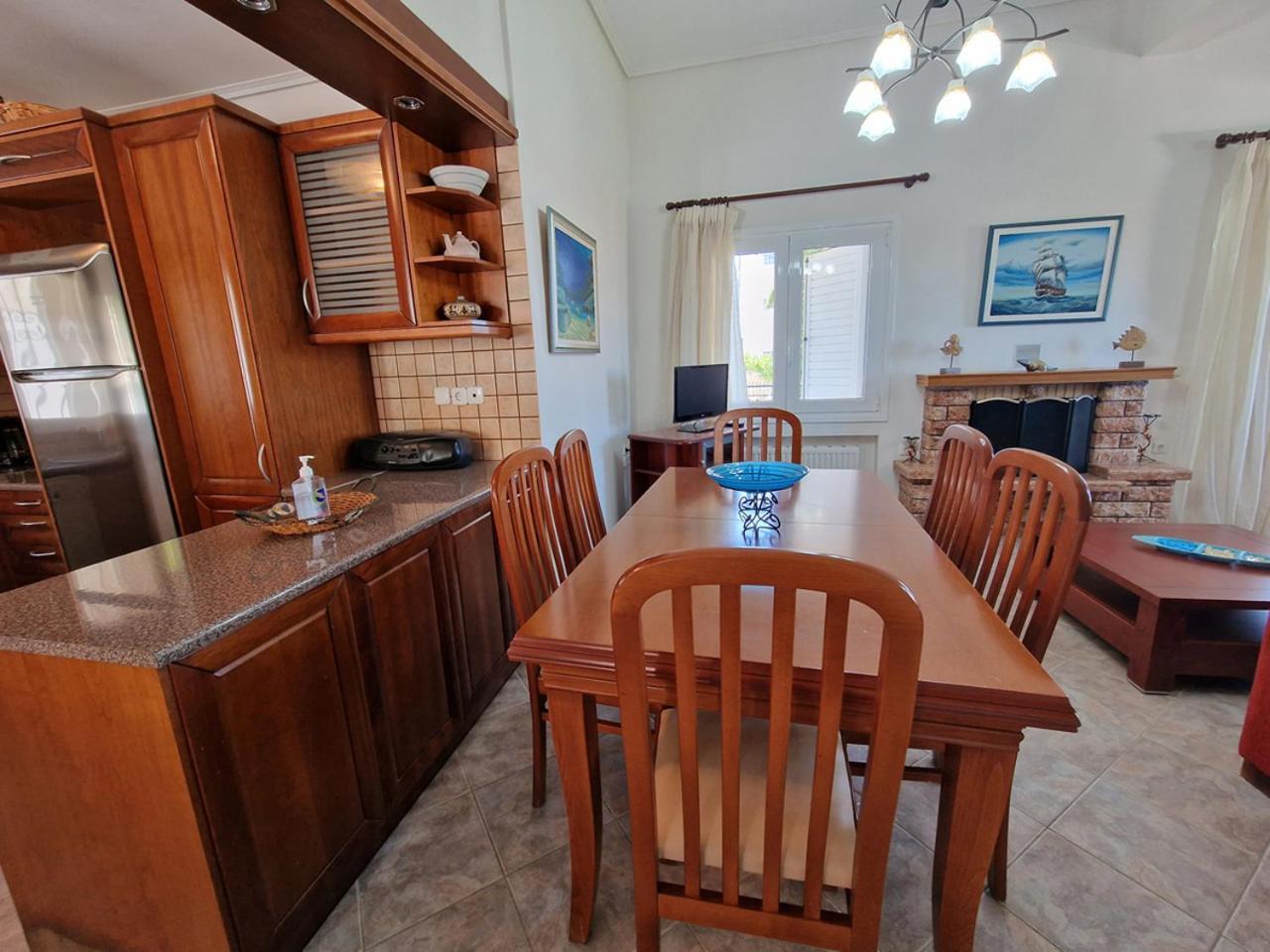 The Mirador Boutique Villa With Scenic Sea View Porto Rafti Bagian luar foto