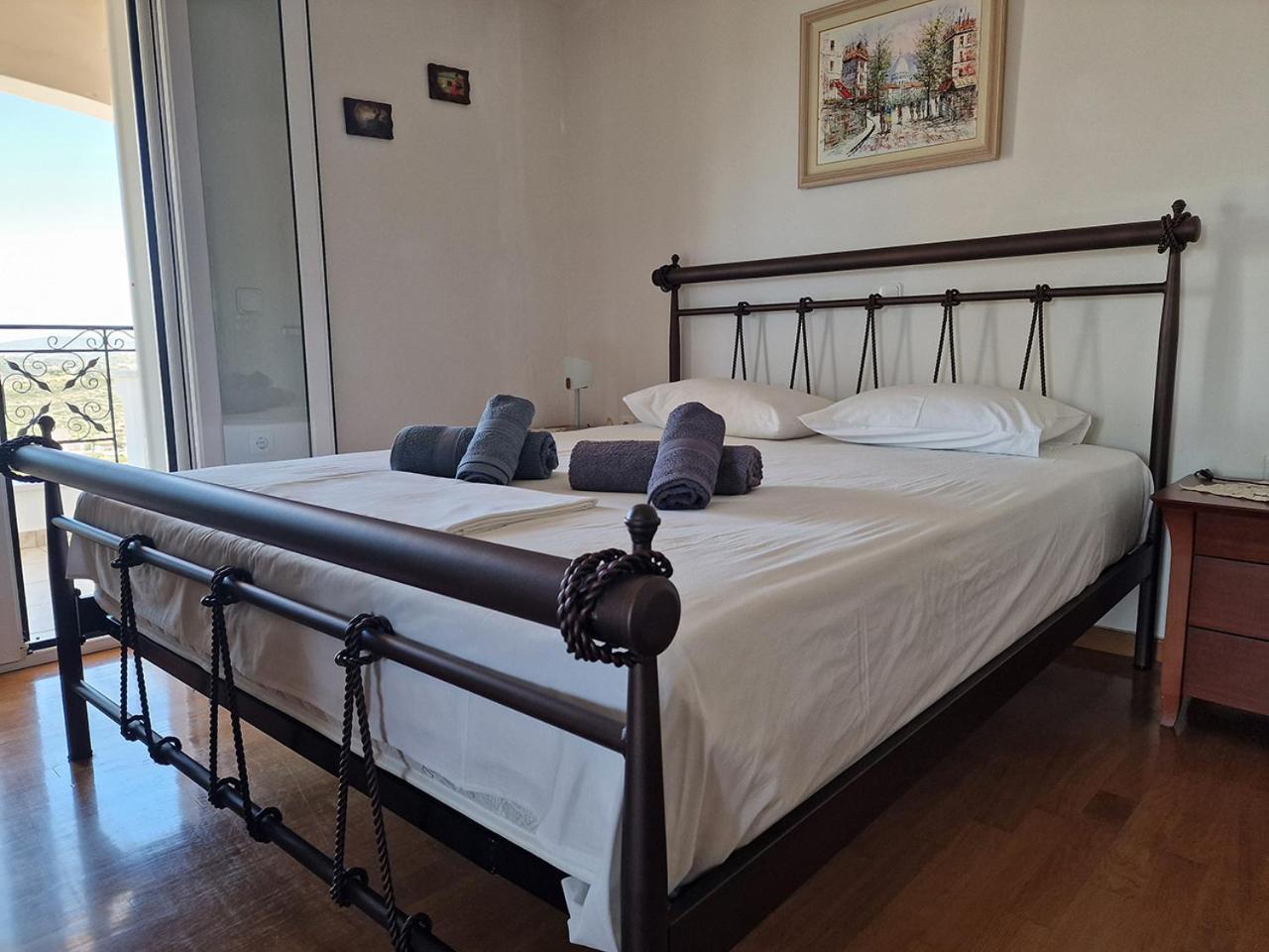The Mirador Boutique Villa With Scenic Sea View Porto Rafti Bagian luar foto